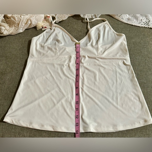 JOHNNY WAS The Classic Betty Blouse Floral Pattern Lace w Cami Cream New W Tags - Picture 12 of 14